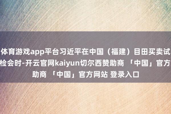 体育游戏app平台习近平在中国（福建）目田买卖试验区厦门片区检会时-开云官网kaiyun切尔西赞助商 「中国」官方网站 登录入口
